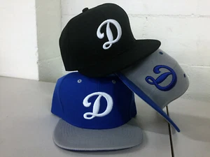 Gorra trasera a presión de los Dodgers de Los Ángeles sombrero alternativo bordado LA ajustable para hombre - Imagen 1 de 9