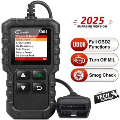 LAUNCH Car Engine Diagnostic Scanner OBD2 CAN EOBD Fault Code Reader Clear Tool - Image 1 of 4