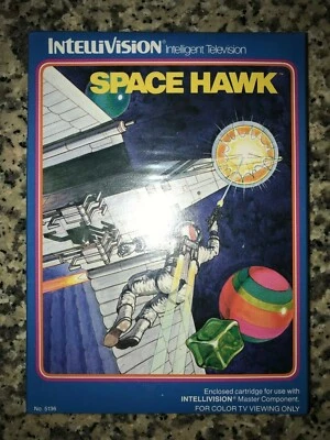 Space Hawk Intellivision 1981 - NEW shrink-wrapped - Image 1 of 2