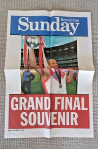 Sydney Swans 2005 Grand Final Souvenir Poster Sunday HeraldSun Sth Melbourne NSW - Picture 1 of 2