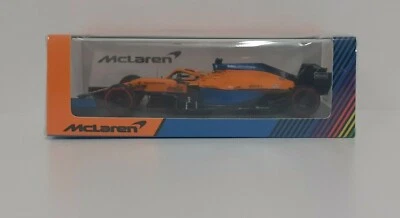 MODELLINO AUTO 1:43 SPARK FORMULA 1 MCLAREN RICCIARDO BAHRAIN GP F1 2021 DIECAST - Immagine 1 di 4