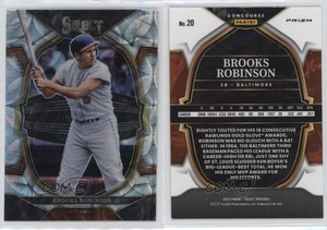 2023 Panini Select Concourse Scope Prizm Brooks Robinson #20 HOF