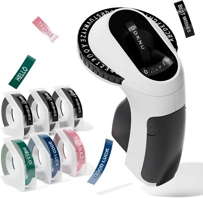 Dymo Omega Embossing Label Maker with Label Tapes 9mm Dymo Junior Embosser
