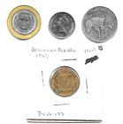 Dominician Republic Lot Of 5 Differetn Coins (Cns 3978)