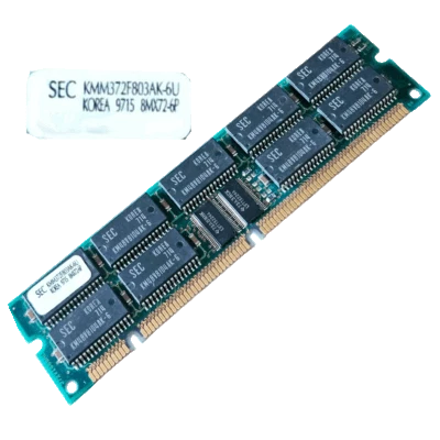 IBM 64MB (1x - 64MB) KMM372F803AK-6U 168 Pin DIMM Speichermodul - Bild 1 von 2