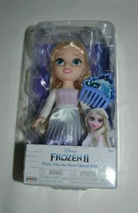 DISNEY 2021 FROZEN II PETITE ELSA THE SNOW QUEEN DOLL WITH COMB !! VHTF !! - Picture 1 of 2