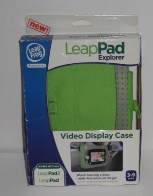 Leap Frog Accessories Leap Pad Explorer 1 & 2 Video Display Green Case NEW - Image 1 of 2