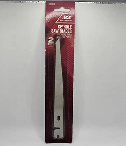 Paquete de 2 hojas de sierra de ojo de cerradura, una para madera, otra para metal # 2055556 - Imagen 1 de 4