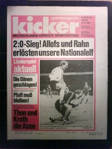 kicker Sportmagazin Nr.: 85 / 42. Woche  vom 18.10.1984 - Bild 1 von 1