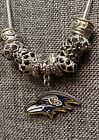 NFL Baltimore Ravens 16 Inch Charm Necklace 