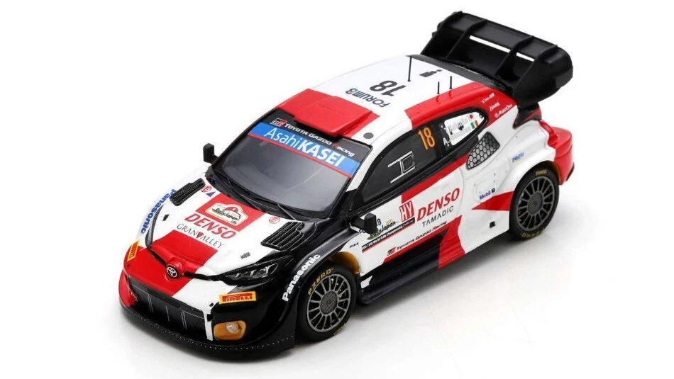 Spark Model TOYOTA GR YARYS RALLY1 N.18 5th RALLY JAPAN 2023 KATSUTA-JOHNSTON 1: - Immagine 1 di 1