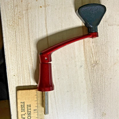 Shakespeare XTERRA  fishing reel handle  RED SPINNING REEL - Image 1 of 3