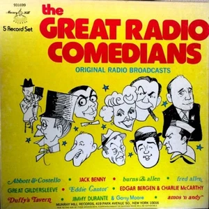 GREAT RADIO COMEDIANS (VARIOUS ARTISTS) 5 LPS PREMIUM QUALITY USED LP (NM/EX) - Picture 1 of 1