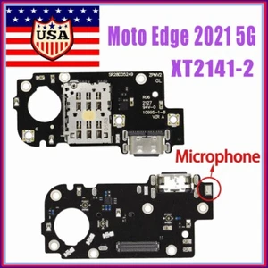 Charging Port SIM Reader Board Connector For Motorola Moto Edge 2021 5G XT2141-2 - Picture 1 of 4