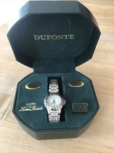 Orologio da polso donna vintage Lucien Piccard Dufonte stile sportivo quarzo con originale - Foto 1 di 9