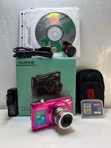 Fujifilm FinePix JX420 16MP Pink Digitalkamera Fujinon Lens Kompakt Fotoapparat - Bild 1 von 21