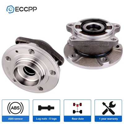 2 piezas cojinetes de cubo de rueda traseros AWD para Volvo XC90 2003 2004 2005 2006-2014 con ABS Foto 1 de 4