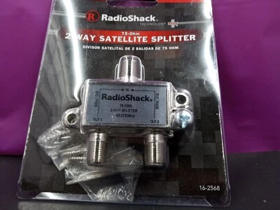 Radio Shack New Sealed 2 Way Satellite Splitter 75 - Ohm - Image 1 of 3