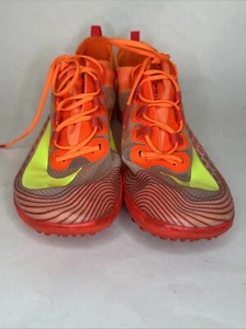 Nike Men's Zoom Victory Waffle 5 Track Shoes Orange Volt AJ0846-801 Lot Size 9.5 - Picture 1 of 15