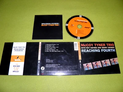 McCoy Tyner Trio - Reaching Fourth - 1998 IMPORT 20-Bit Remastered / Roy Haynes - Image 1 of 2