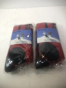 2pk Wantdo Men's Winter Full Cushion Moisture-wicking Ski Socks size 10-13 - Picture 1 of 3