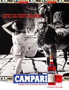 Revista Campari AD #8 RARO 1996 AGOTADO EL ANUNCIO DE APERITIVO - Imagen 1 de 1
