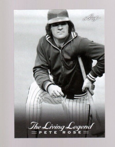 2012 Leaf The Living Legend Pete Rose Baseball Card 31 Philadelphia Phillies