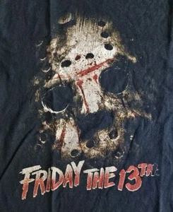Friday the 13th Horror Movie Promo T-Shirt M Jason Voorhees - Picture 1 of 5