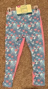 New Girls 2 pairs of leggings multiple sizes pink blue 5/6 6X 7/8 10/12 - Picture 1 of 1
