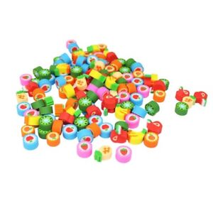 50 SZTUK Gumki Zabawki Nowość Gumki Gumki do owoców Gumki do ołówków Gumki Dzieci