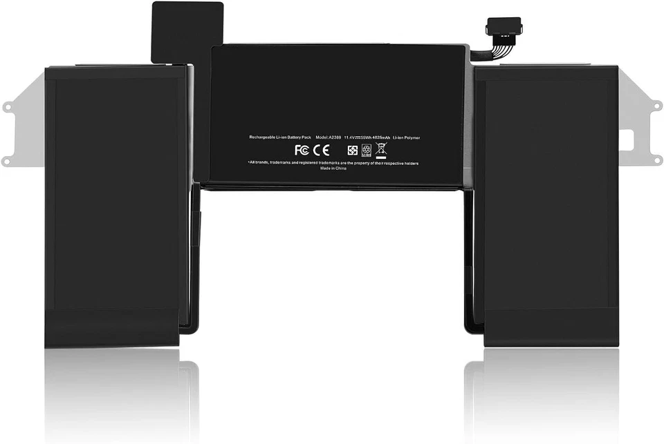 A2389 Battery for MacBook Air 13'' inch 2020 A2337 M1 EMC 3598 MGN53LL/A 49.9Wh - Image 1 of 4