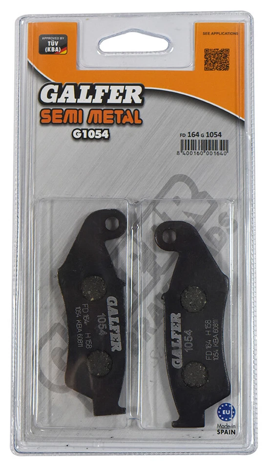 Galfer Brake Pads Front For Zero Zero DS Dual Sport F/J.Juan R Caliper 2014 - Image 1 of 1