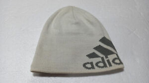 Adidas Beanie Hat One Size Winter Knit Snow Casual Striped 2011 Lined
