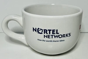 Nortel Networks Westcon 16 oz Coffee Soup Mug White Ceramic - Picture 1 of 5