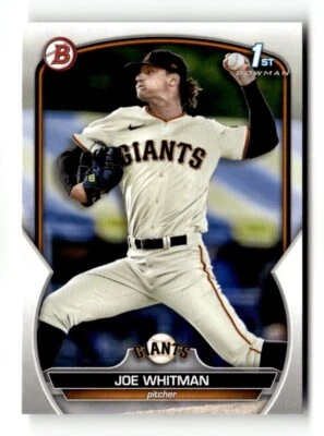2023 Bowman Draft - #BD-98 Joe Whitman - Image 1 of 2