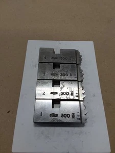 Oster 300 1-4 Die Set #1, 2, 3, 4......TC7...2" X 4" 1/2 NC - Picture 1 of 4