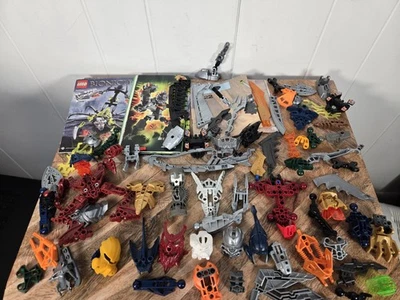11 盎司乐高 BIONICLE - 批量随机零件和零件 — 第 1/4 张图片