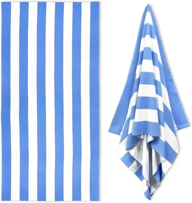 Wholesale lot Large Beach/Pool Towel 30 x 54 Inch 100% Cotton 12 pcs Free SHippg - Image 1 of 4