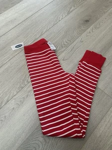 Old Navy Jogginghose Damen Gr. XS ~ rot gestreift Neu mit Etikett - Bild 1 von 2