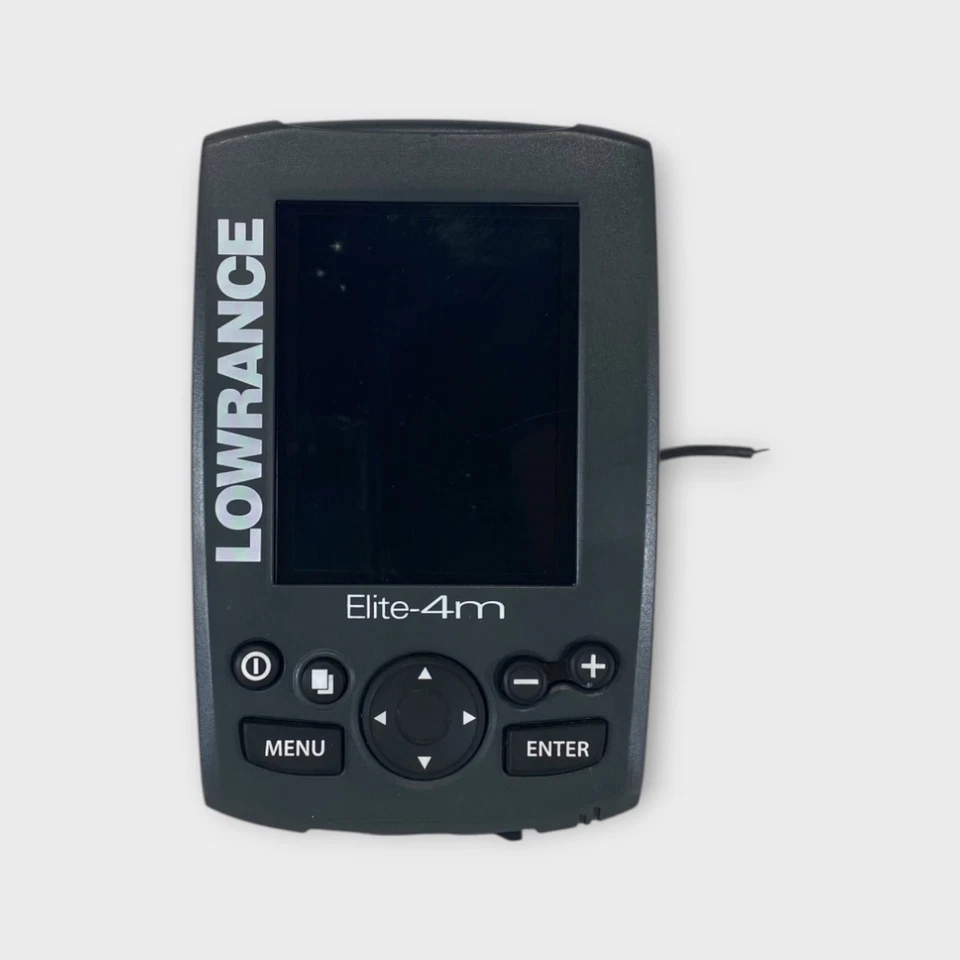 LOWRANCE Elite-4M GPS Chartplotter and Fish Finder Sonar *For Parts Only* - Image 1 of 4