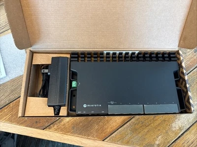 Brand New In Box Mikrotik RB5009UG+S+IN Router - Image 1 of 4