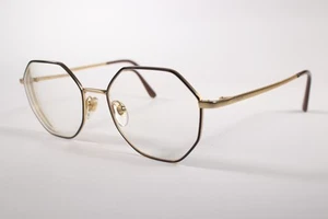 Vogue Eyeglasses VO 4094 Women Brown/Gold Full Rim Metal Eyewear Glasses Frames - Picture 1 of 4