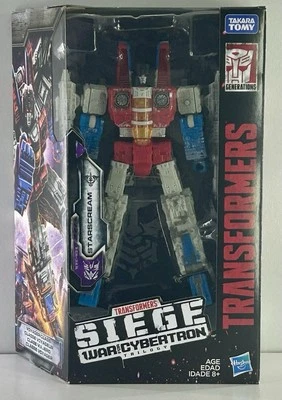 Transformers Generations WFC ~ STARSCREAM ~ Voyager Seige War for Cybertron Novo Na Caixa - Imagem 1 de 4