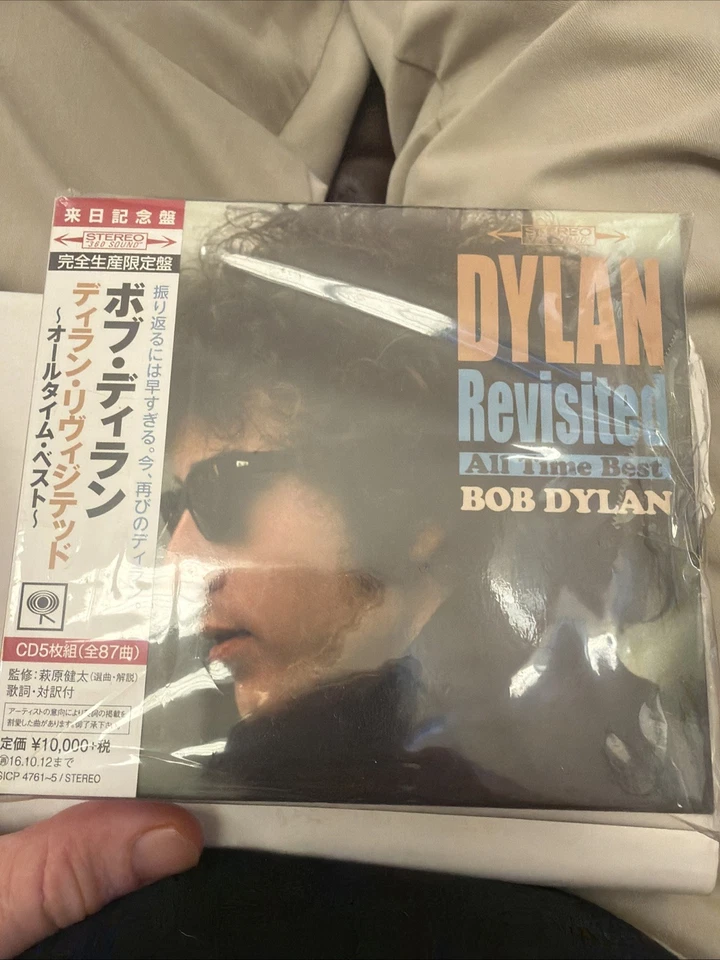 Bob DYLAN Orig 2016 JAPAN Revisited - All Time BEST w-CDs x5 BOX Set SICP-4761~5 - Image 1 of 3