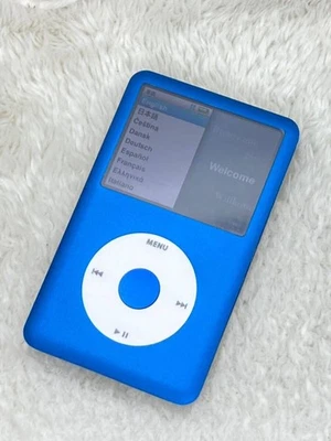 Apple IPOD CLASSIC 7ª Generación 256GB SSD MP3 Azul Excelente Estado - Imagen 1 de 2