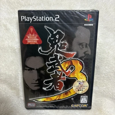 Onimusha 3 – Demon Siege (鬼武者3) PS2　 Brand New Sealed Japan‑Import 　SLPM‑65413 - Image 1 of 4