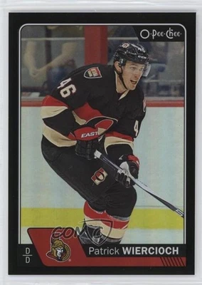 2016-17 O-Pee-Chee Black Rainbow Foil /100 Patrick Wiercioch #513 - Image 1 of 2