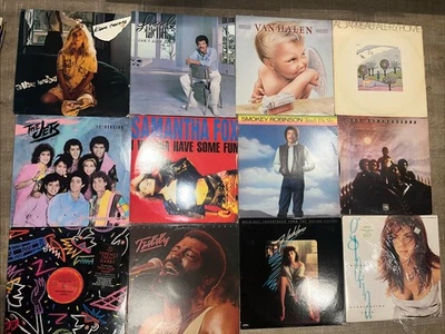 Lot Of 32 Pop 70’s80s/90’s:New Edition, Van Halen,Betty Boo,Jets,TT Darby,S Fox - Image 1 of 4