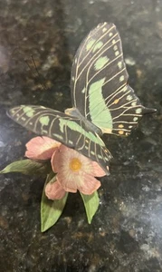 Franklin Mint Mariposas del Mundo Malaquita ¡NUEVA en caja! - Imagen 1 de 2