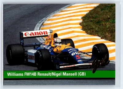 Grid Fórmula 1 1992 Nigel Mansell Williams #5 Foto 1 de 2